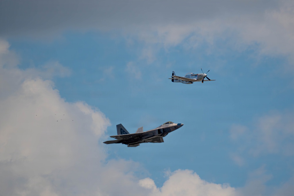 F-22 Raptor Aerial Demonstration Team performs at Wings Over South Texas 2025