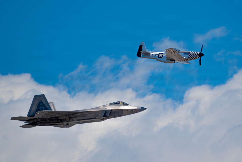 F-22 Raptor Aerial Demonstration Team performs at Wings Over South Texas 2025