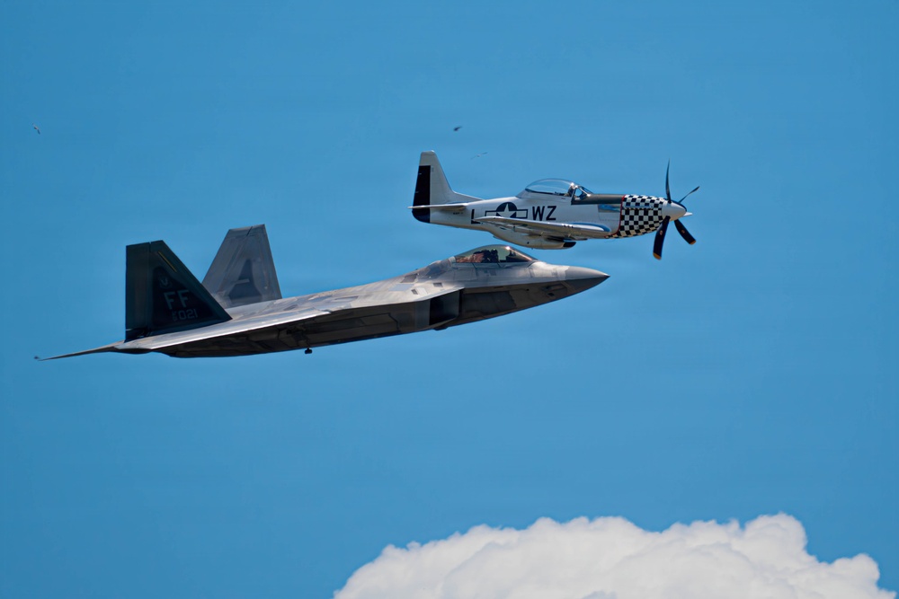 F-22 Raptor Aerial Demonstration Team performs at Wings Over South Texas 2025