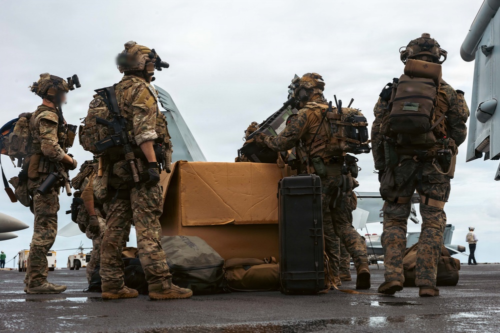USS Gerald R. Ford (CVN 78) Right of Visit Boarding Operation
