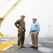 The Commandant, Gen. Eric M. Smith visits Ingalls Shipbuilding with SECNAV and CNO