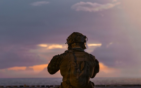 USS Gerald R. Ford (CVN 78) Right of Visit Boarding Operation