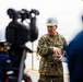 The Commandant, Gen. Eric M. Smith visits Ingalls Shipbuilding with SECNAV and CNO