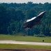 F-22 Raptor Aerial Demonstration Team performs at the Naval Air Station Oceana airshow 2025