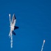 F-22 Raptor Aerial Demonstration Team performs at the Naval Air Station Oceana airshow 2025