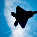 F-22 Raptor Aerial Demonstration Team performs at the Naval Air Station Oceana airshow 2025