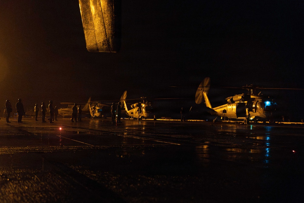 USS Gerald R. Ford (CVN 78) Right of Visit Boarding Operation