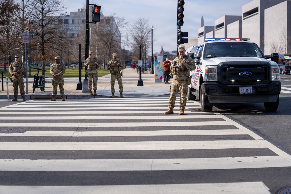 Joint Task Force–DC Joins First Responders for Dignified Transfer Honor Escort