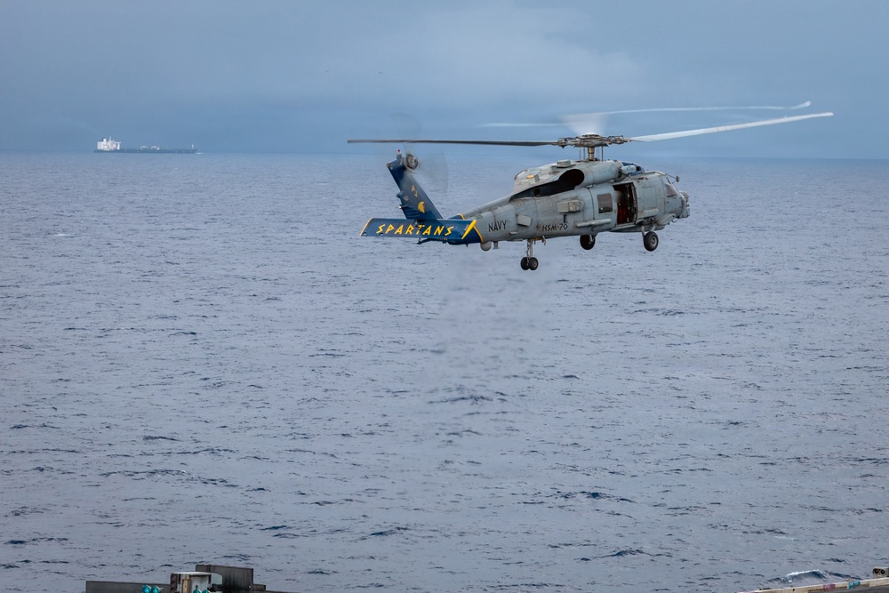 HSM-70 Right of Visit Boarding Operation