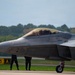 F-22 Raptor Aerial Demonstration Team performs at the Naval Air Station Oceana airshow 2025