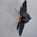 F-22 Raptor Aerial Demonstration Team performs at the Naval Air Station Oceana airshow 2025