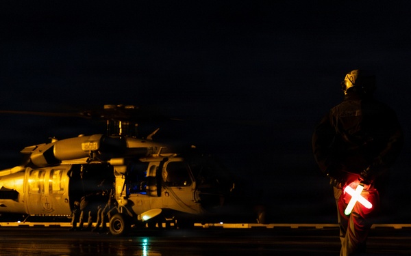 USS Gerald R. Ford (CVN 78) Right of Visit Boarding Operation