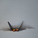 F-22 Raptor Aerial Demonstration Team performs at the Naval Air Station Oceana airshow 2025