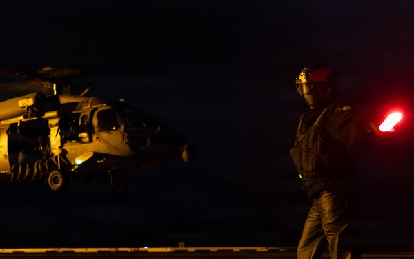 USS Gerald R. Ford (CVN 78) Right of Visit Boarding Operation