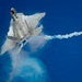 F-22 Raptor Aerial Demonstration Team performs at the Naval Air Station Oceana airshow 2025