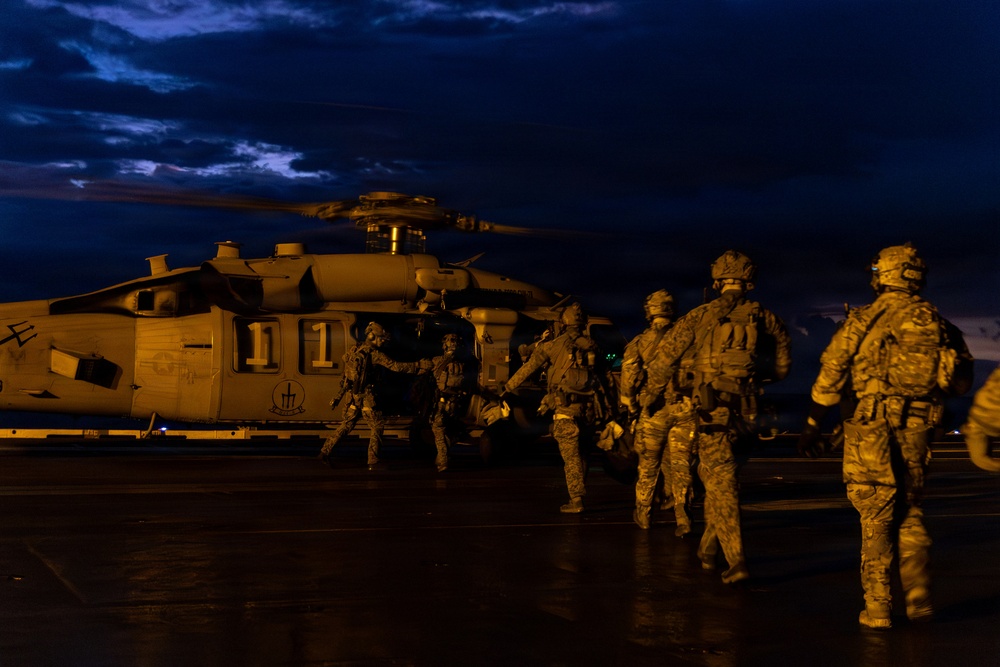 USS Gerald R. Ford (CVN 78) Right of Visit Boarding Operation