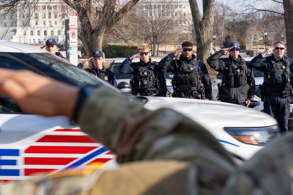 Joint Task Force–DC Joins First Responders for Dignified Transfer Honor Escort
