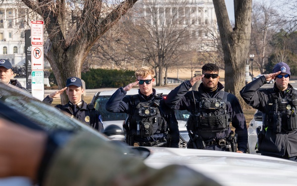 Joint Task Force–DC Joins First Responders for Dignified Transfer Honor Escort
