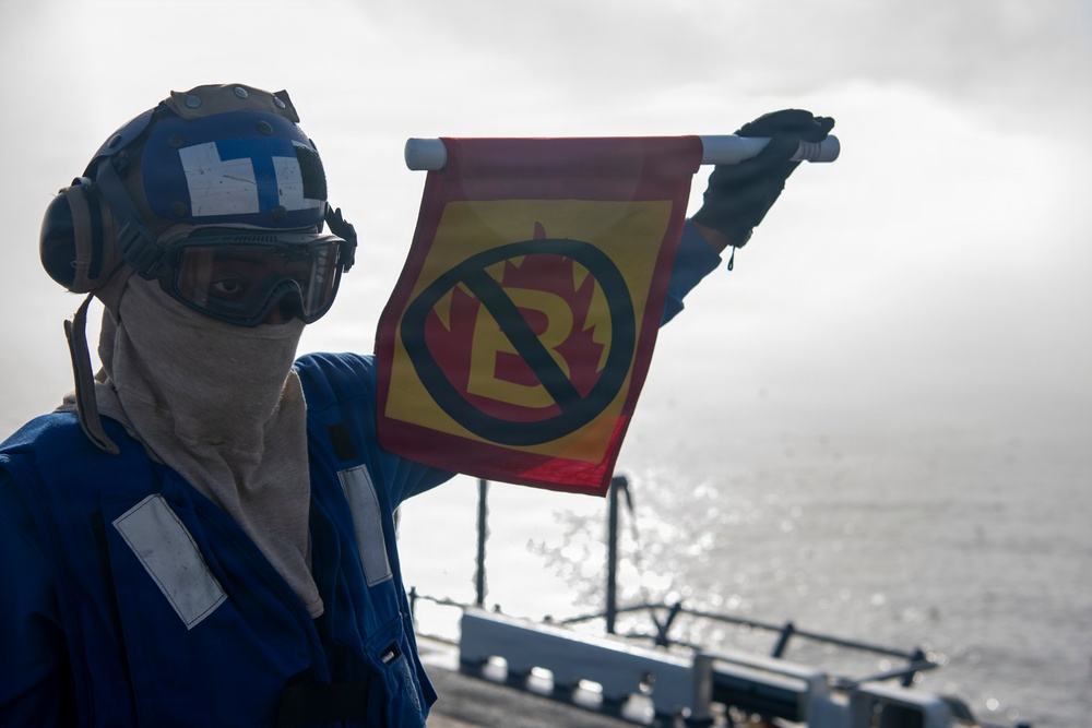 Makin Island Aviation Fire Drill