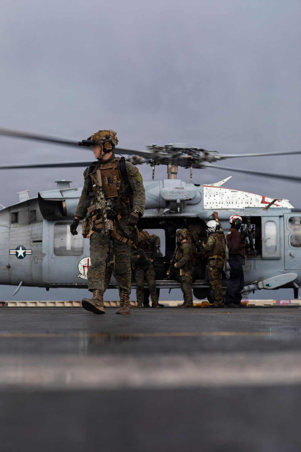 USS Gerald R. Ford (CVN 78) Right of Visit Boarding Operation