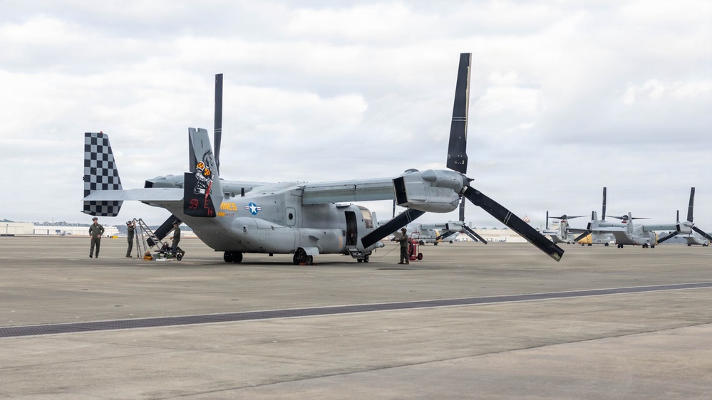 VMM-264's first flight following reactivation