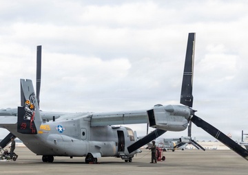 VMM-264's first flight following reactivation