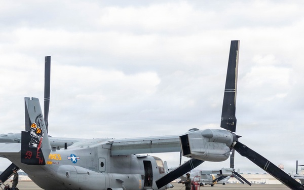 VMM-264's first flight following reactivation