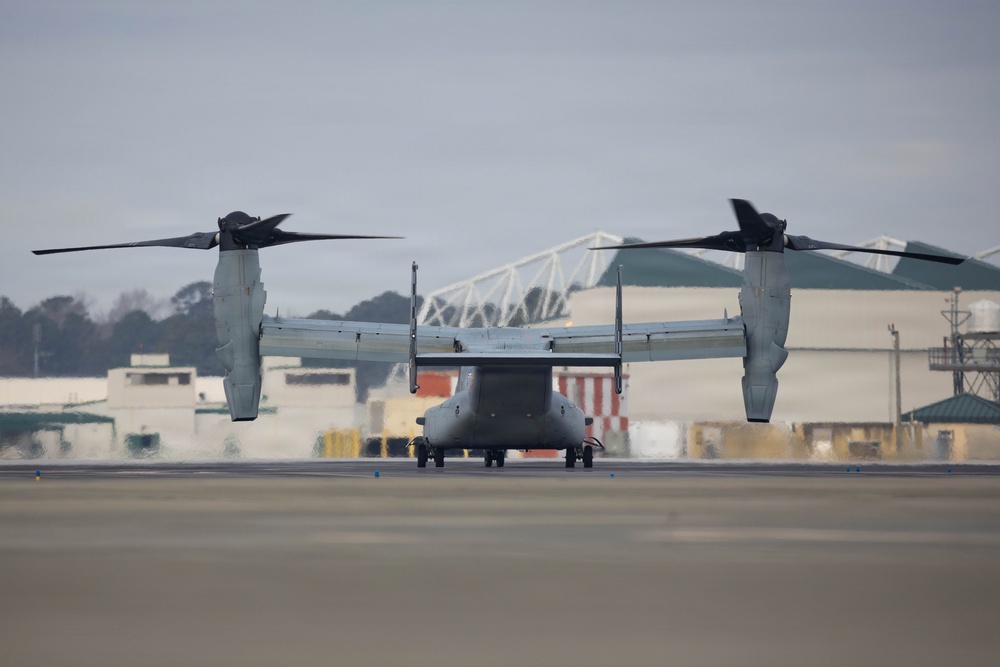 VMM-264's first flight following reactivation