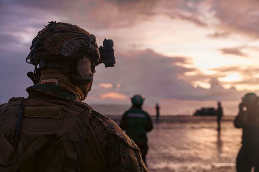 USS Gerald R. Ford (CVN 78) Right of Visit Boarding Operation