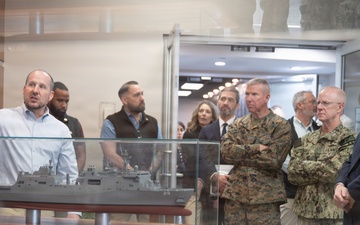SECNAV Visits Shipbuilders on the Gulf of America