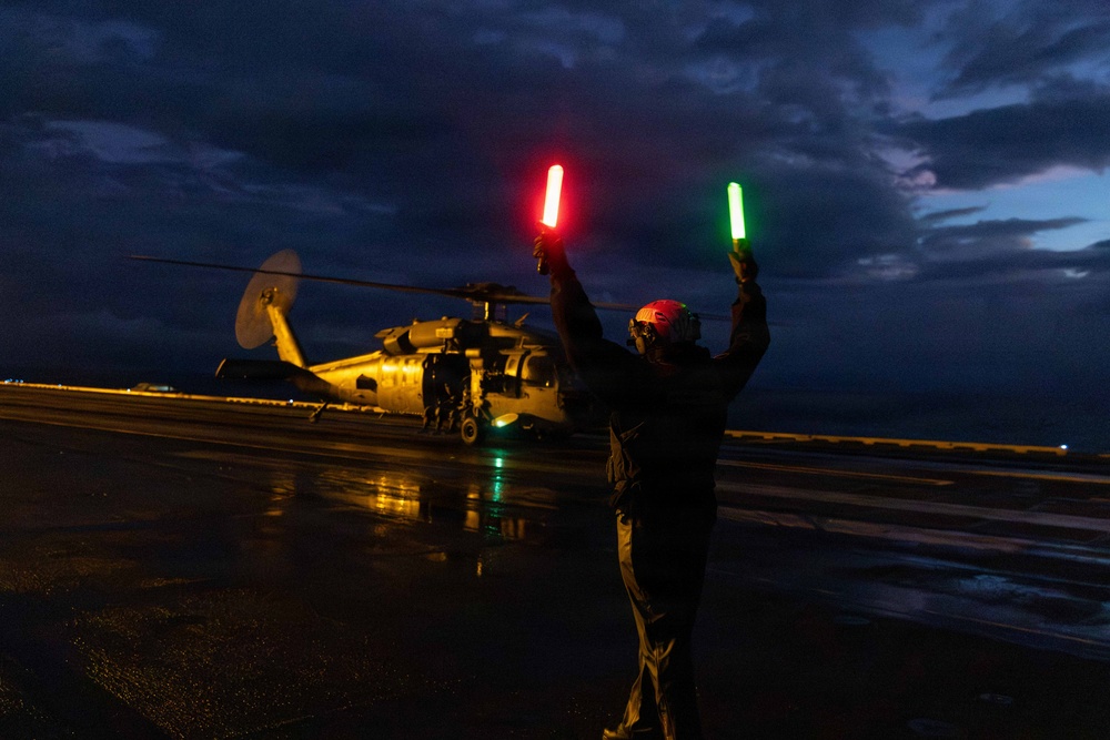 USS Gerald R. Ford (CVN 78) Right of Visit Boarding Operation