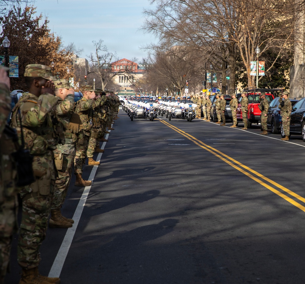JTF–D.C. Soldiers, Airmen Honor Fallen MPD Officer