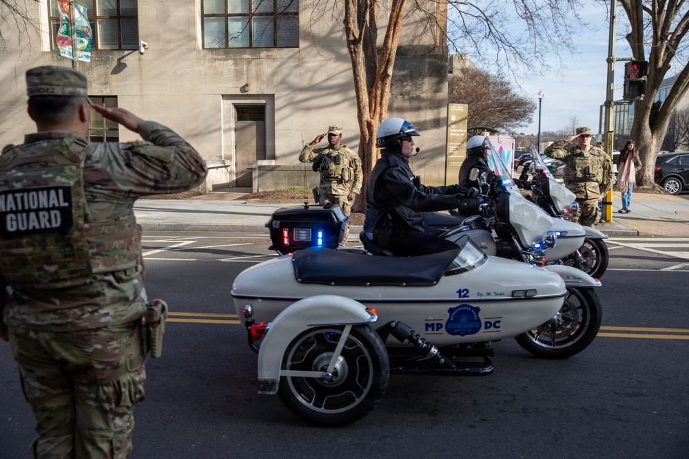 JTF–D.C. Soldiers, Airmen Honor Fallen MPD Officer