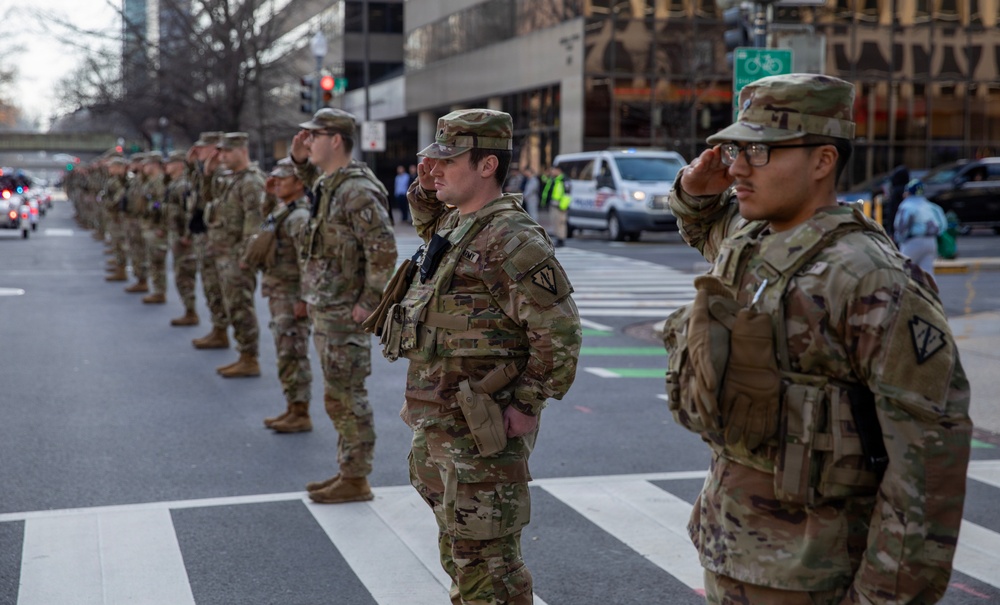 JTF–D.C. Soldiers, Airmen Honor Fallen MPD Officer