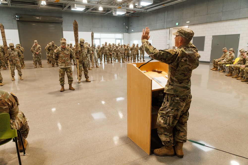 17th Sustainment Brigade Uncases Colors Following Middle East Deployment