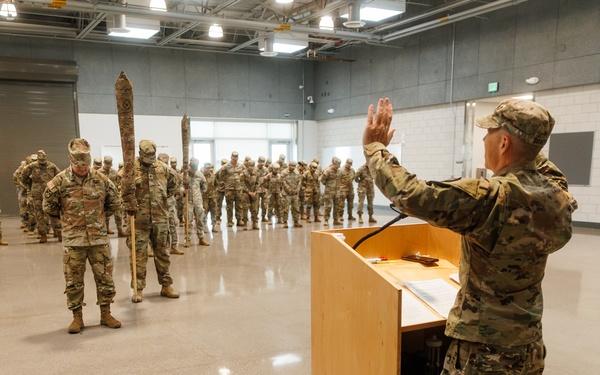 17th Sustainment Brigade Uncases Colors Following Middle East Deployment