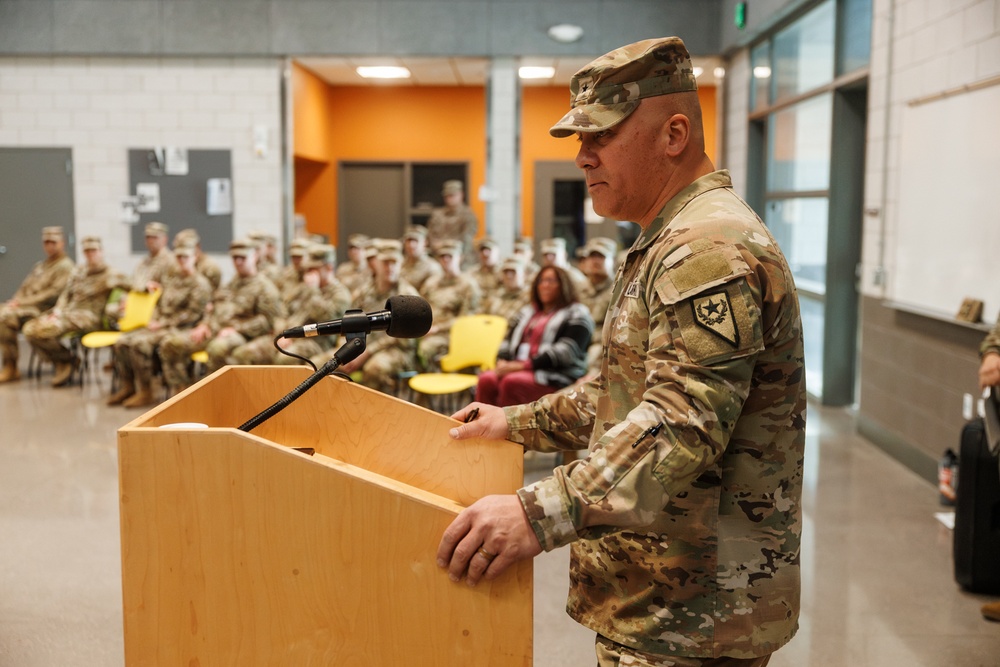 17th Sustainment Brigade Uncases Colors Following Middle East Deployment