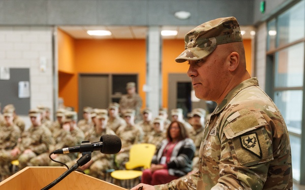 17th Sustainment Brigade Uncases Colors Following Middle East Deployment
