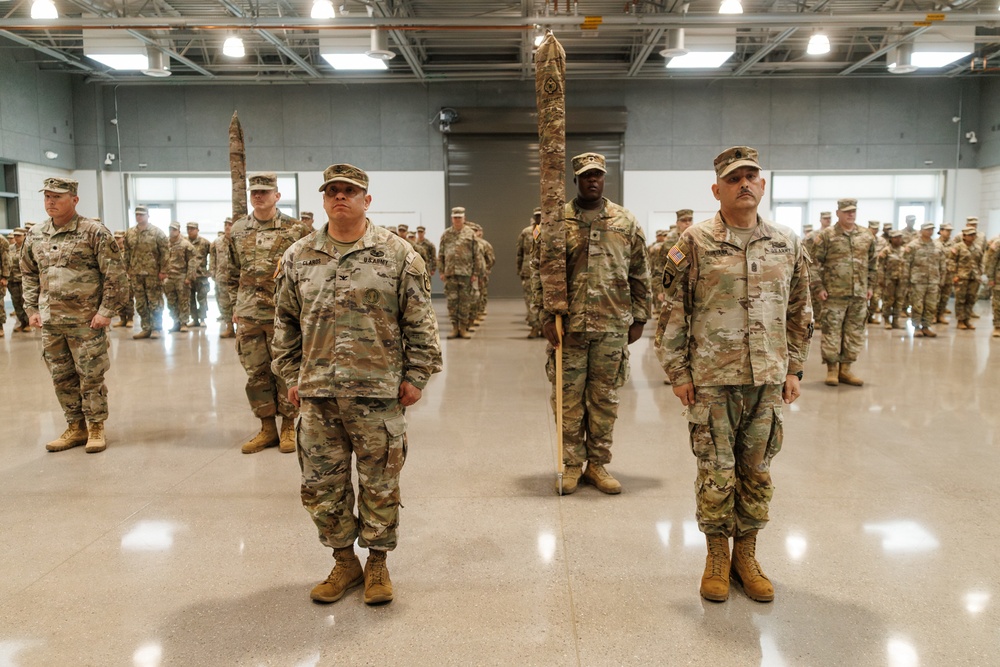 17th Sustainment Brigade Uncases Colors Following Middle East Deployment