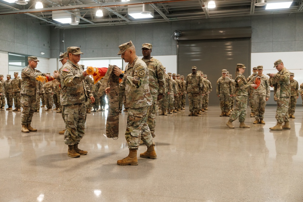 17th Sustainment Brigade Uncases Colors Following Middle East Deployment