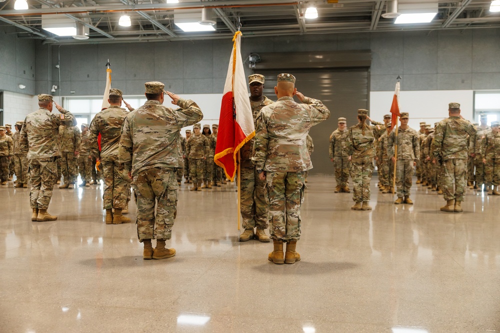 17th Sustainment Brigade Uncases Colors Following Middle East Deployment