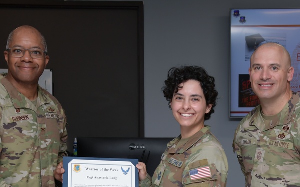 Warrior of the Week: TSgt Anastacia Lange