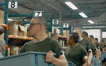 Echo Company 1st Uniform Fitting