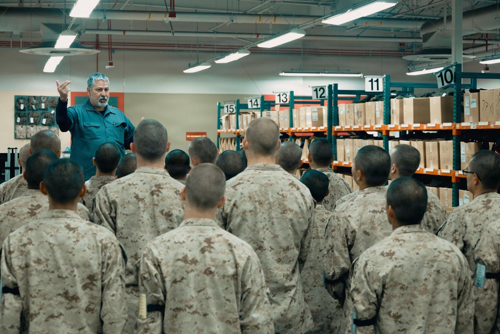 Echo Company 1st Uniform Fitting