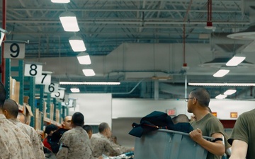 Echo Company 1st Uniform Fitting