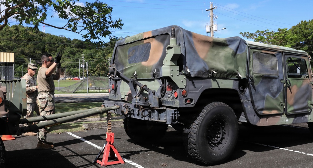 Army of the Caribbean Week: Tow Bar Installation