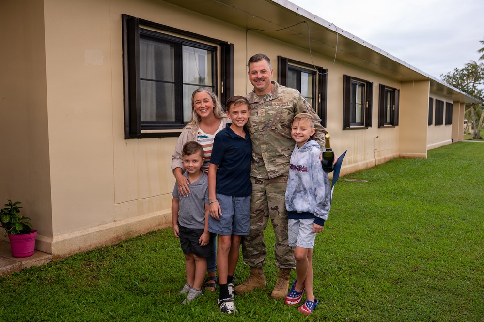 Team Andersen celebrates newest chief master sergeant selects