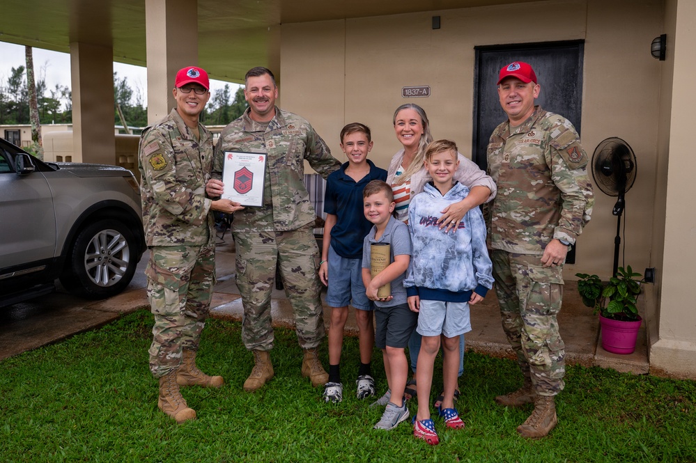 Team Andersen celebrates newest chief master sergeant selects