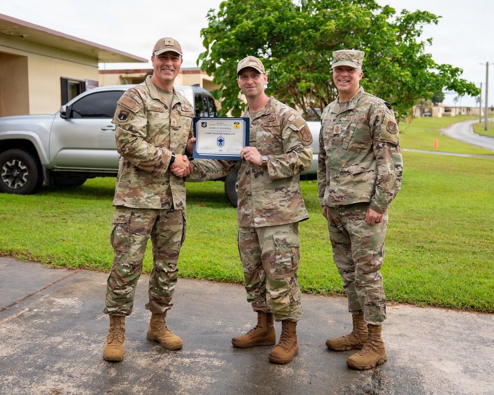 Team Andersen celebrates newest chief master sergeant selects