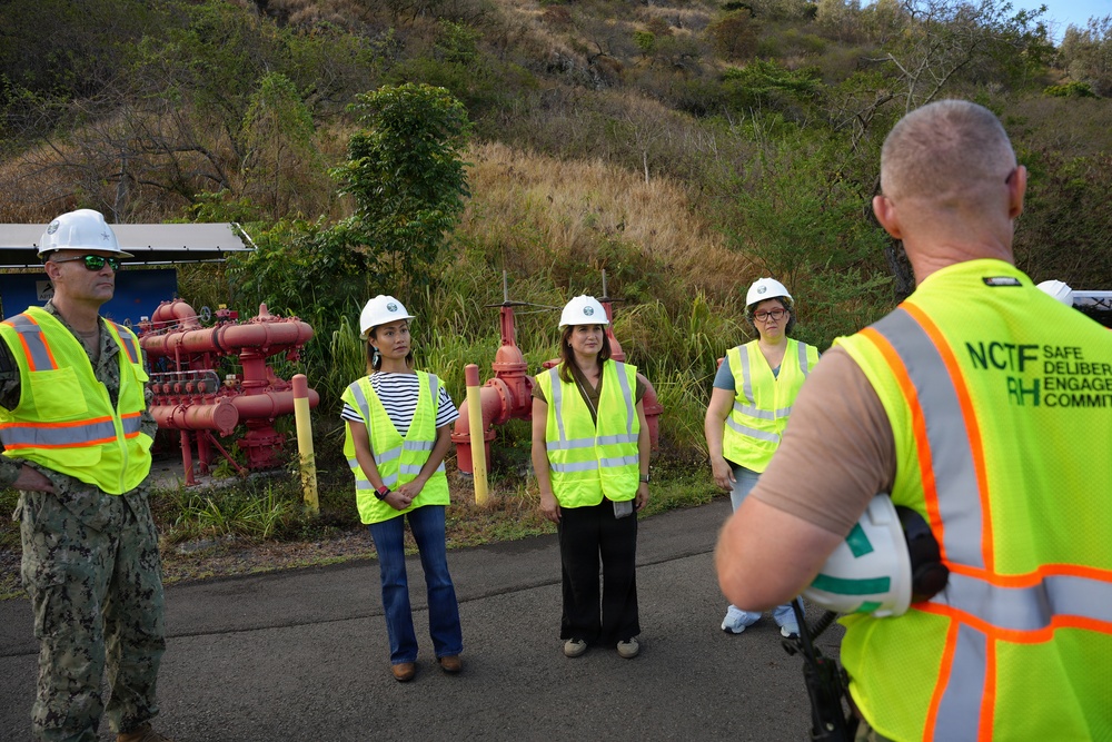NCTF-RH hosts University of Hawaii Red Hill Registry for site visit